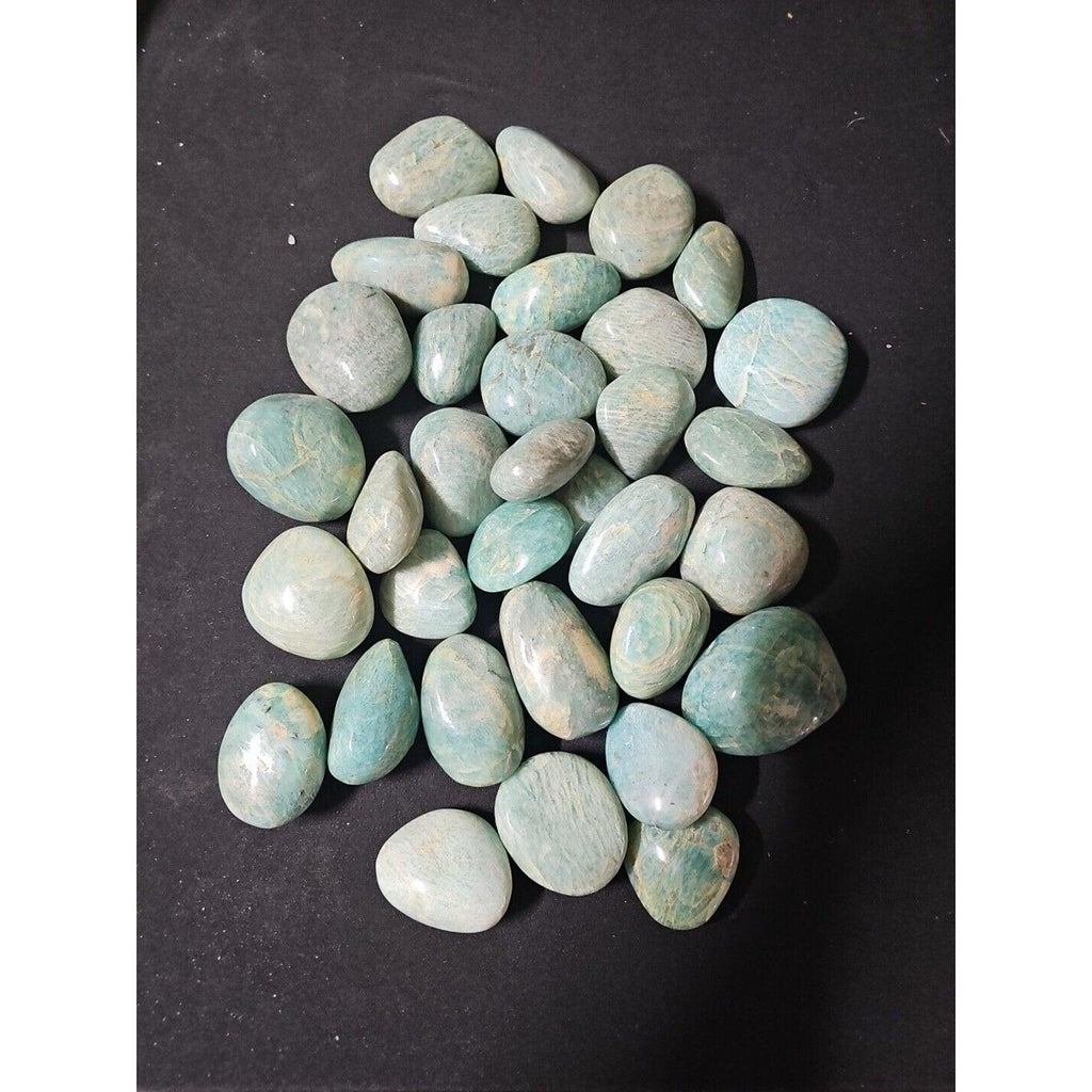 Green Amazonite Palm Stone