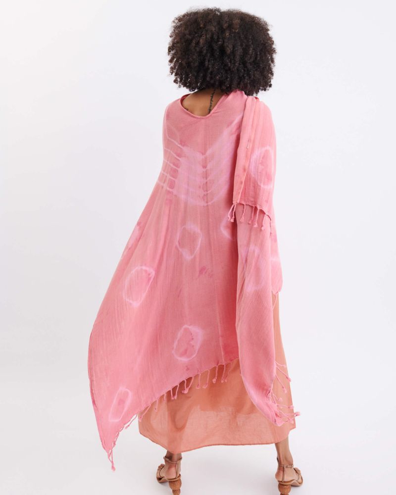Shibori Beach Wrap