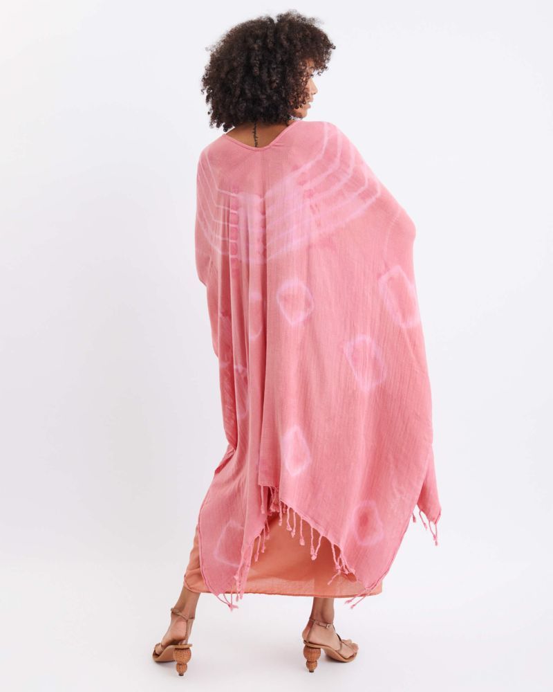 Shibori Beach Wrap