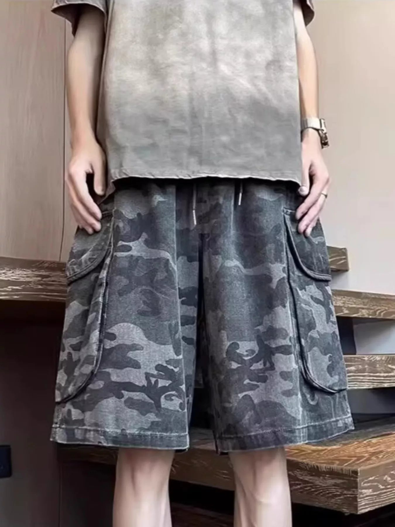 Men's Camouflage Cargo Shorts