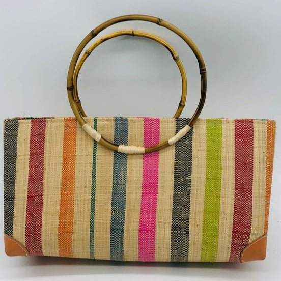 Bebe Raffia Bag