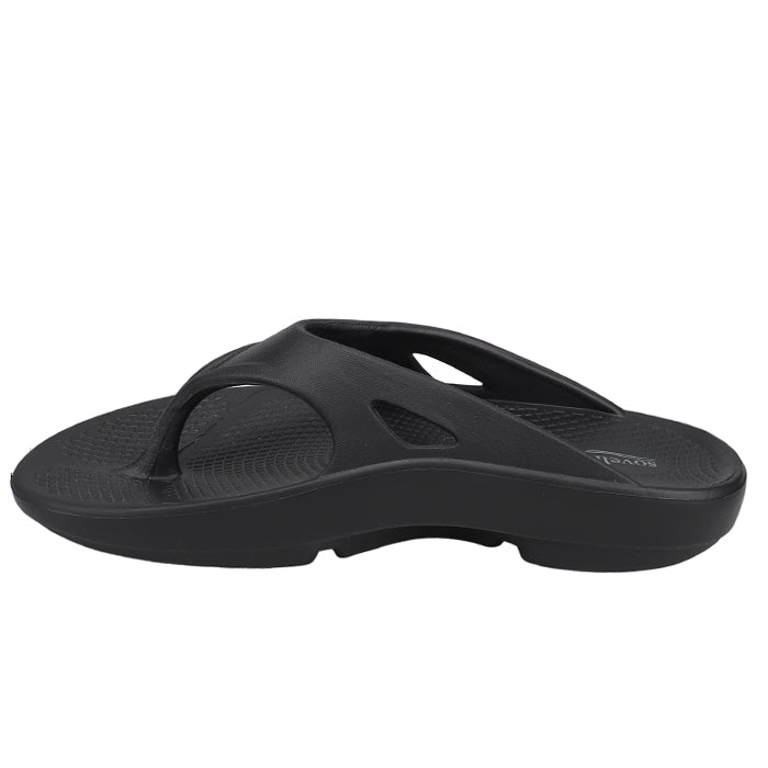 Sovella Women's PF Thong Active Recovery Sandal – Black