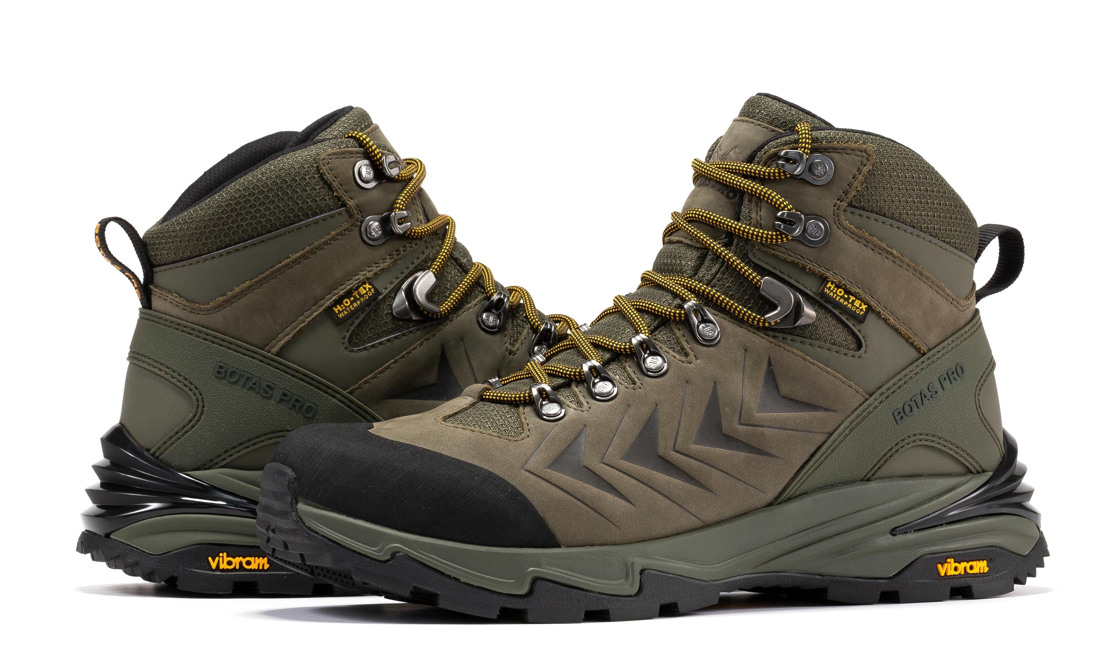 Botas Pro BP22123 Men's 6" Olive Waterproof Hiking Boot with Vibram® Outsole