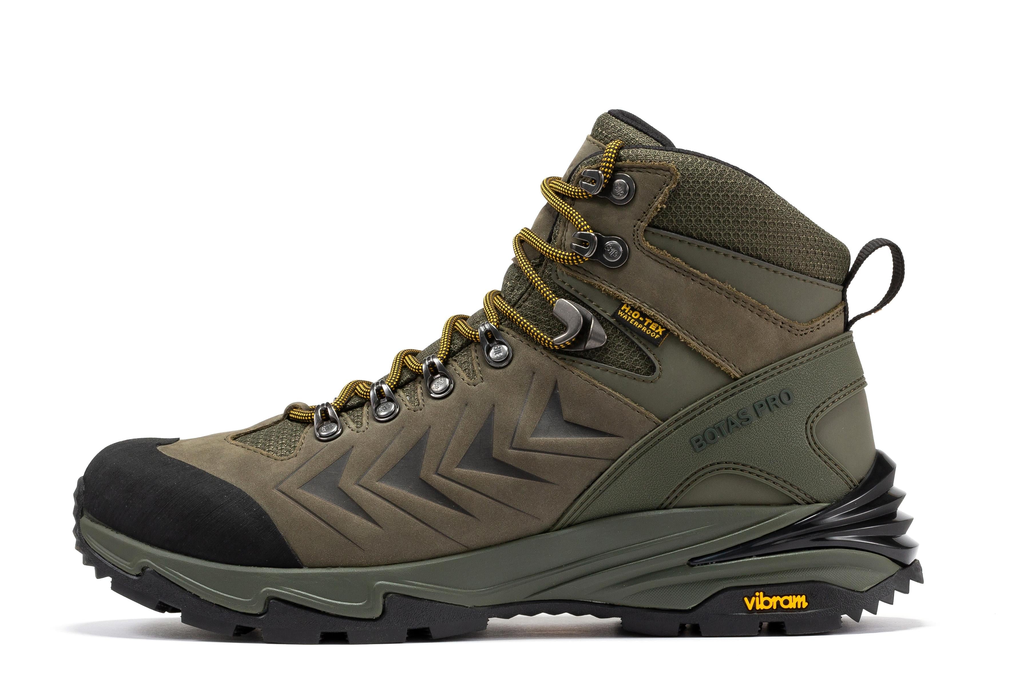 Botas Pro BP22123 Men's 6" Olive Waterproof Hiking Boot with Vibram® Outsole