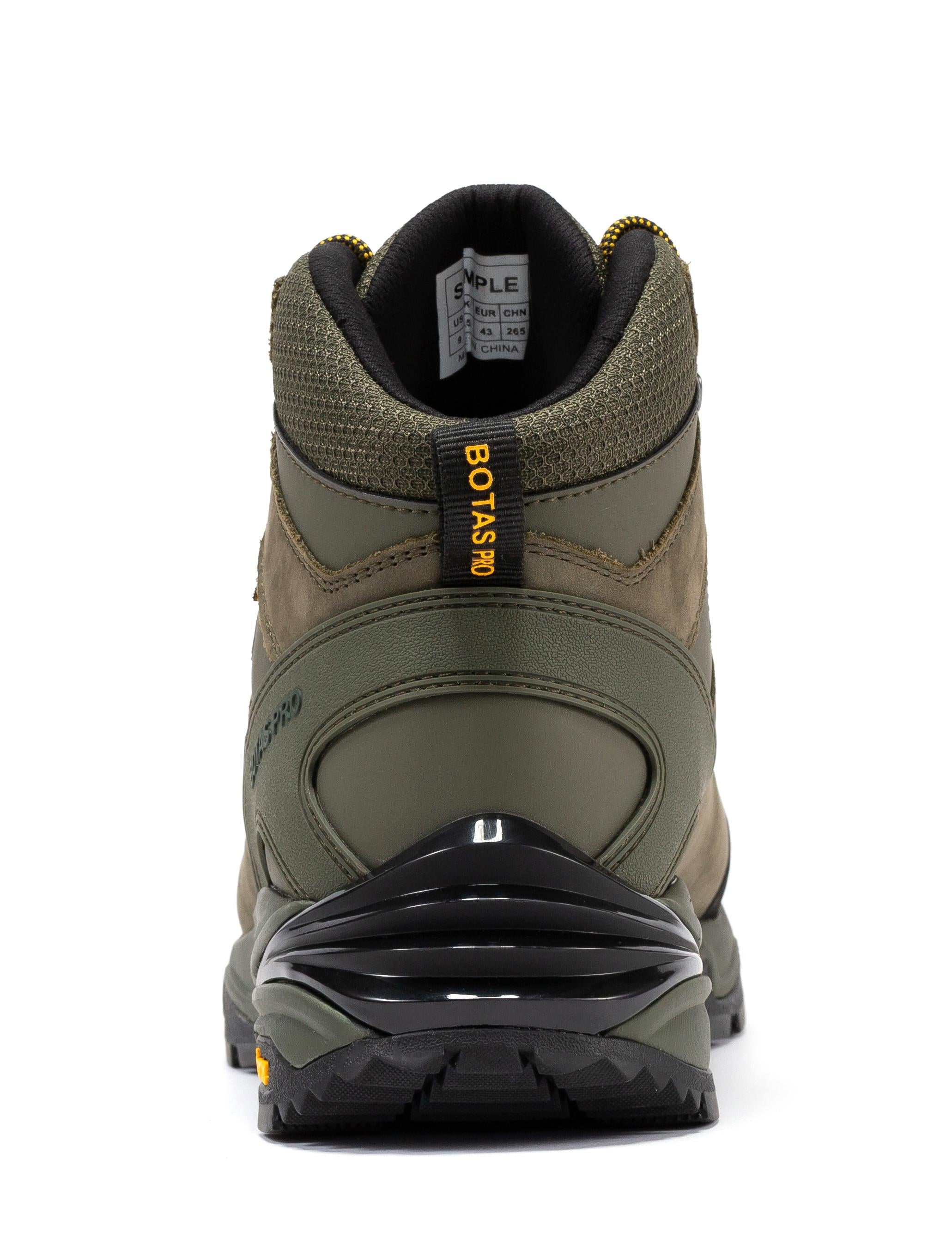 Botas Pro BP22123 Men's 6" Olive Waterproof Hiking Boot with Vibram® Outsole