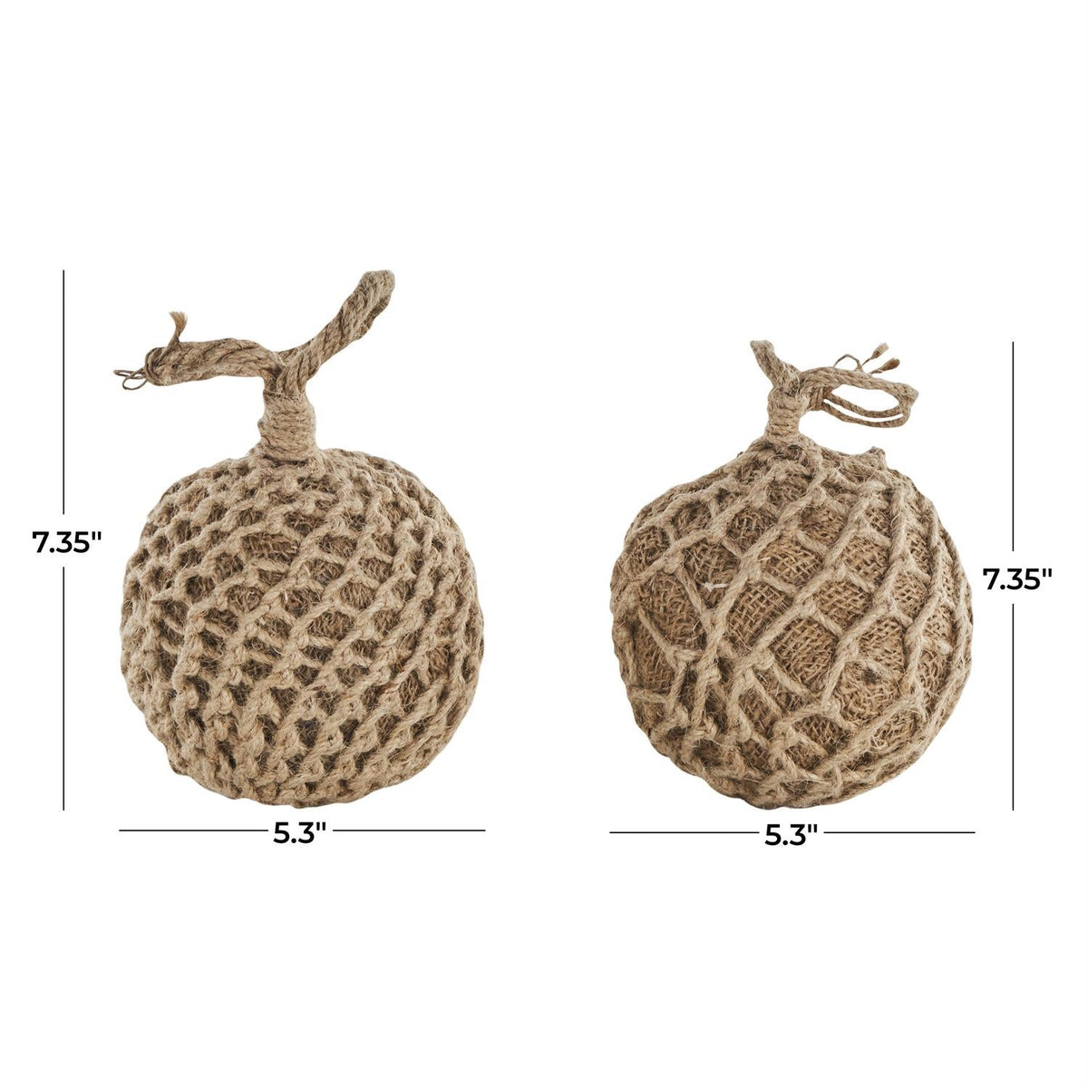 Woven Knot Orb Decorative Sculpture