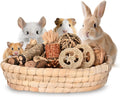 31-Piece Natural Rabbit Chew Toy Set