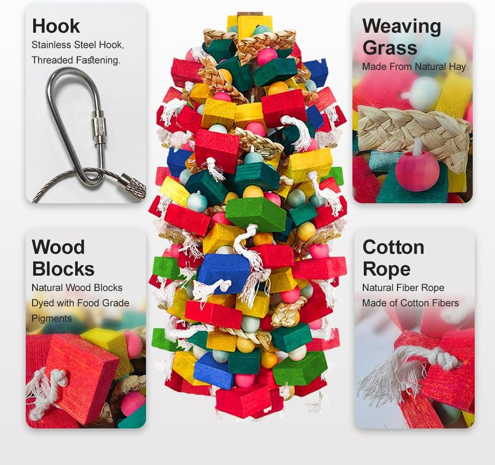 Large Bird Toy Bundle –  2 Pack