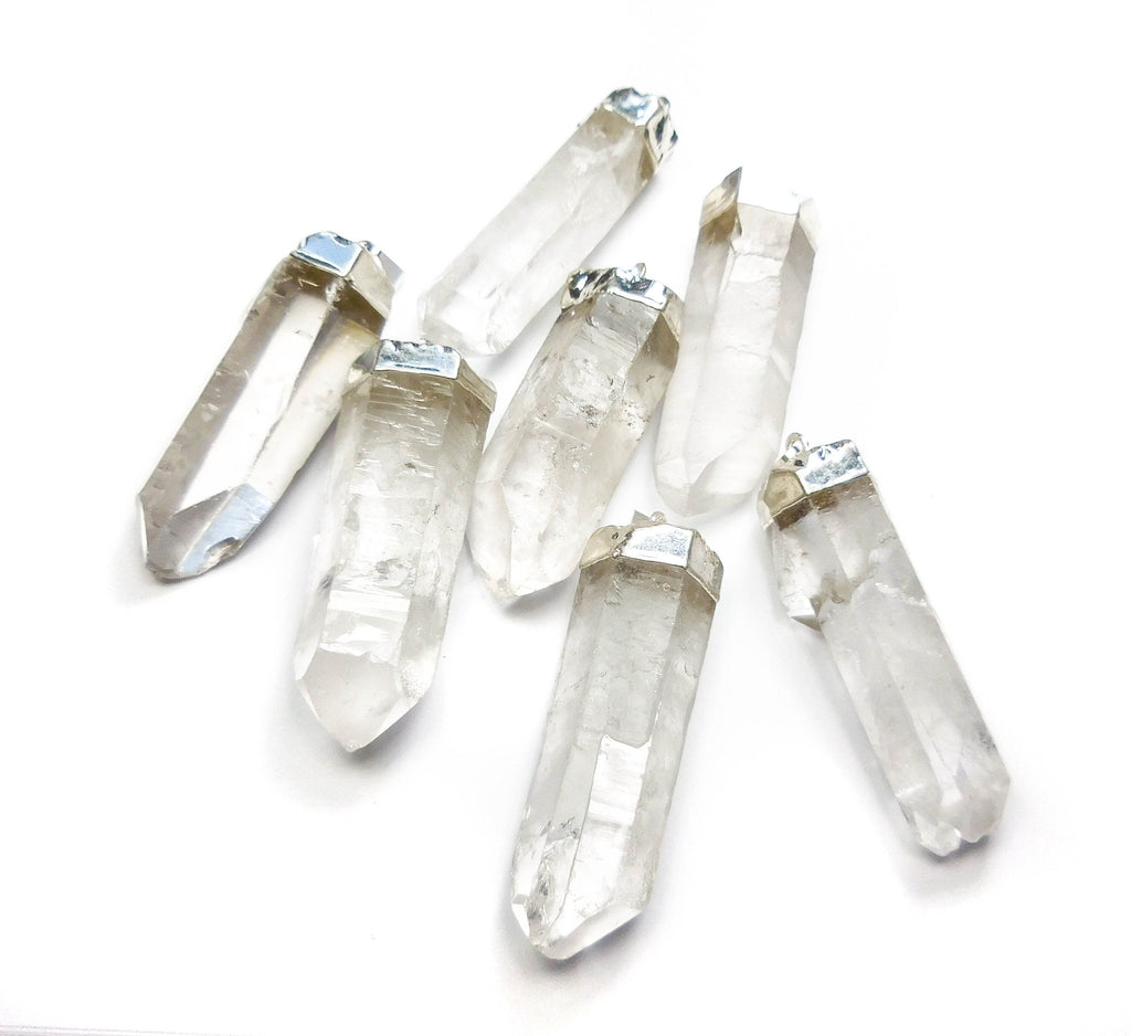 Large Quartz Crystal Point Pendant