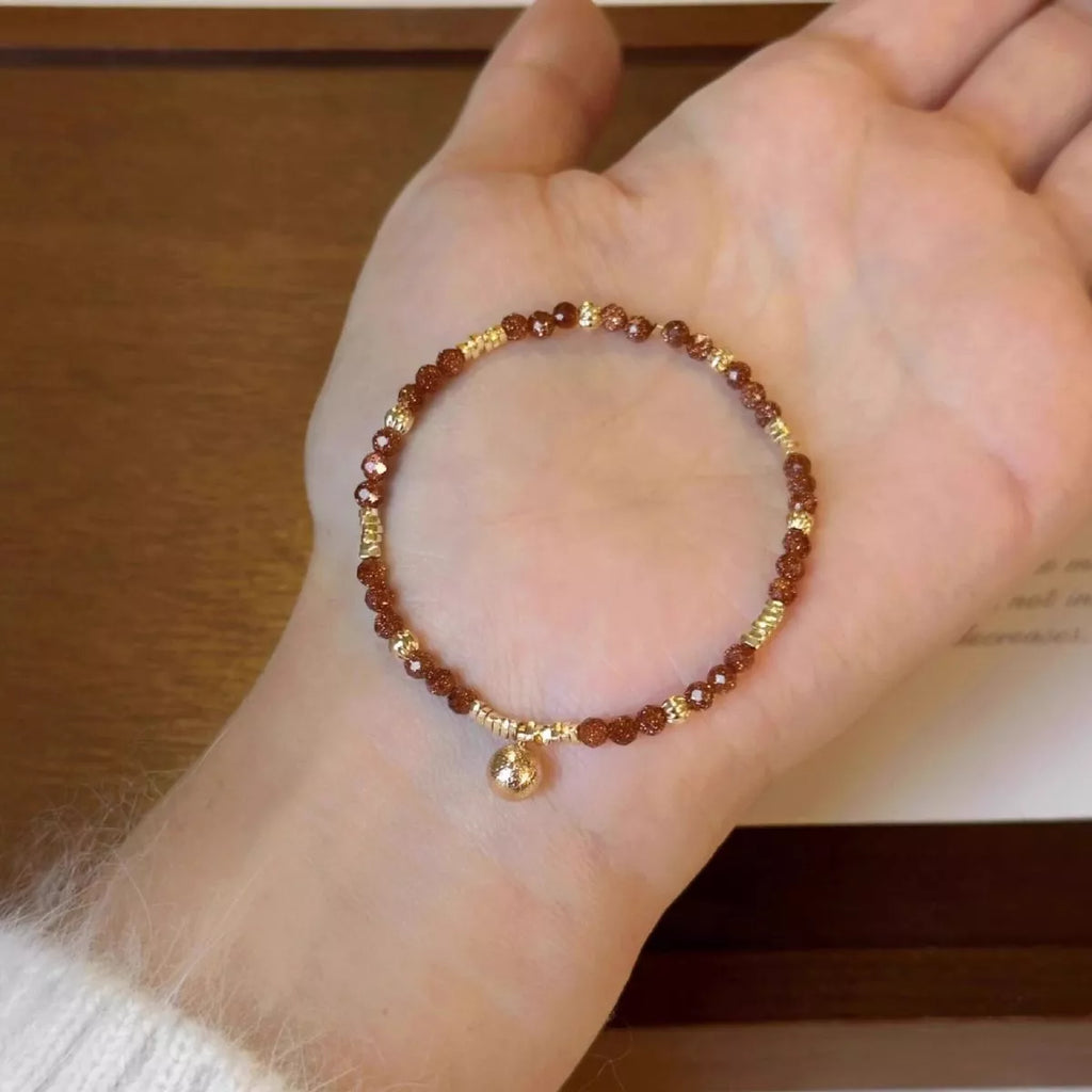Women's Lightweight Beaded Charm Bracelet