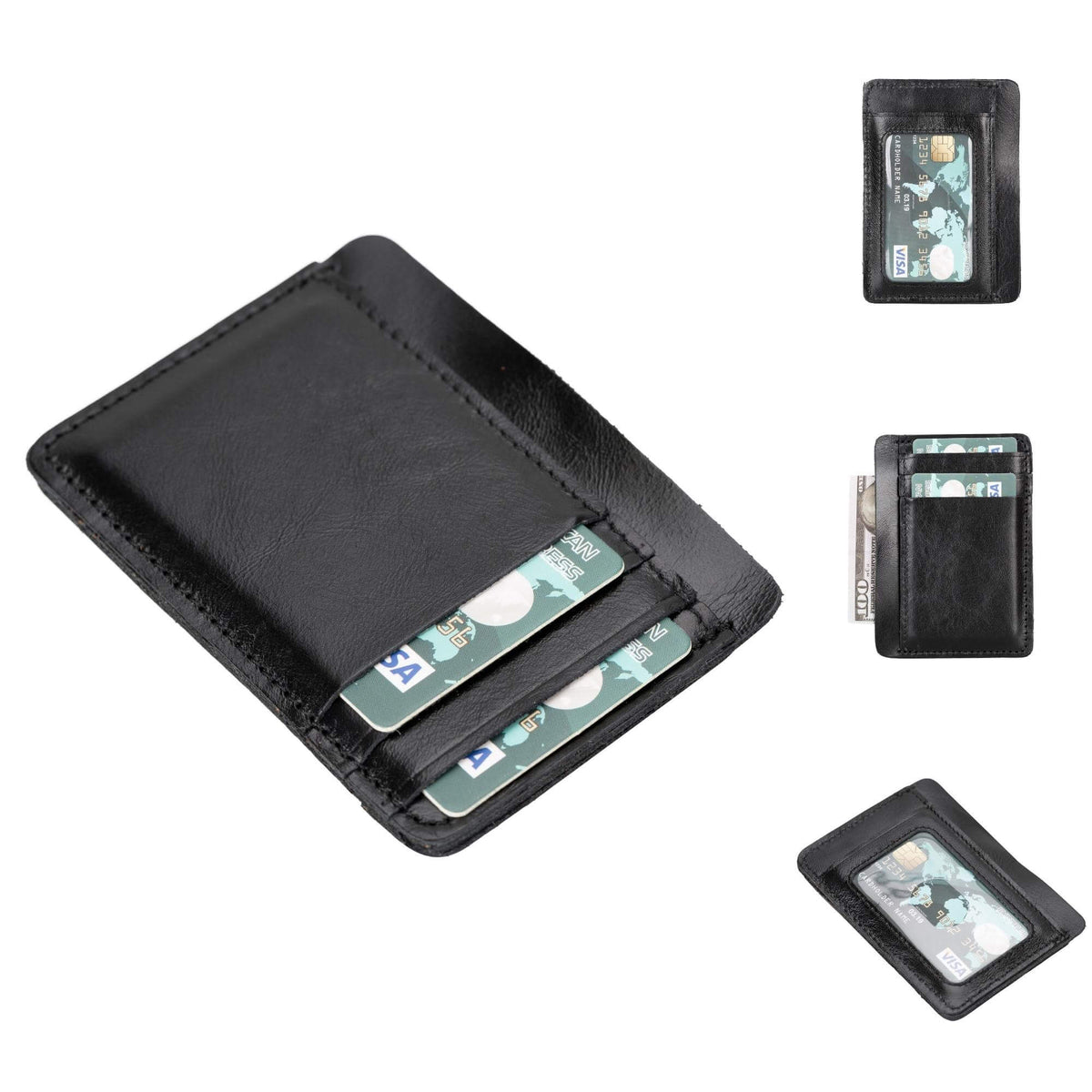 Cody Slim Leather Card Holder Wallet