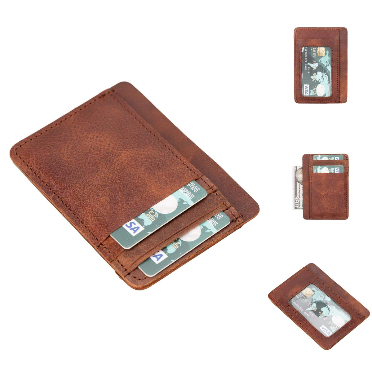 Cody Slim Leather Card Holder Wallet