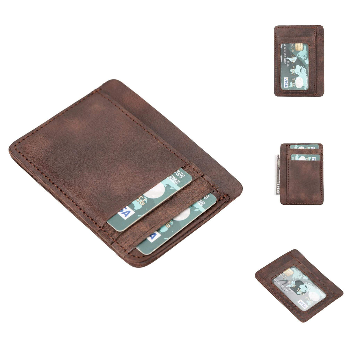 Cody Slim Leather Card Holder Wallet