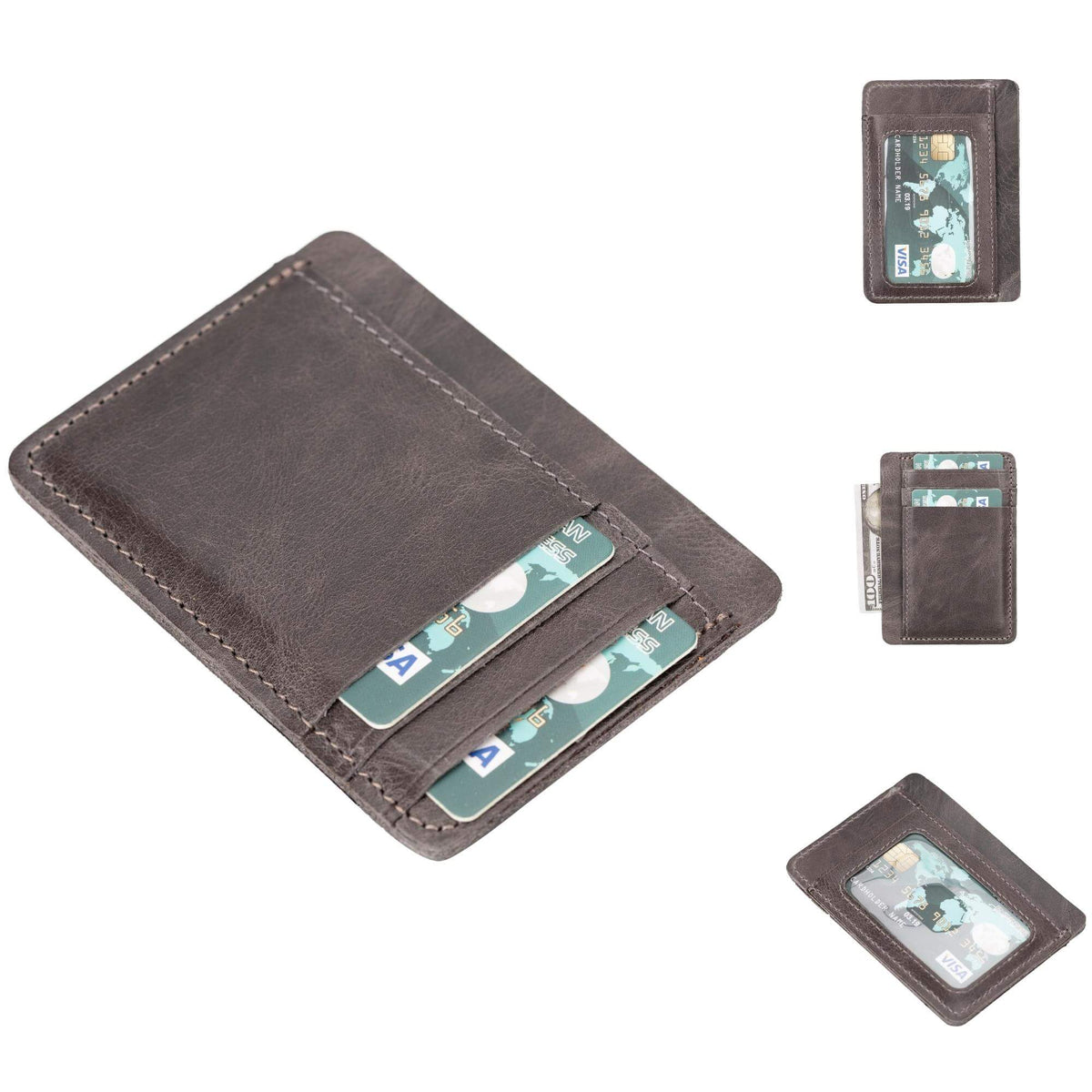 Cody Slim Leather Card Holder Wallet