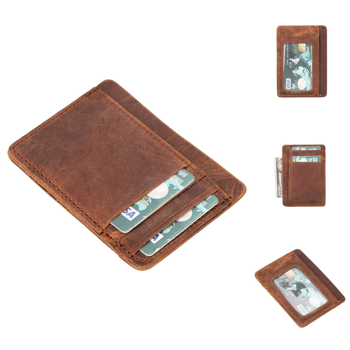Cody Slim Leather Card Holder Wallet