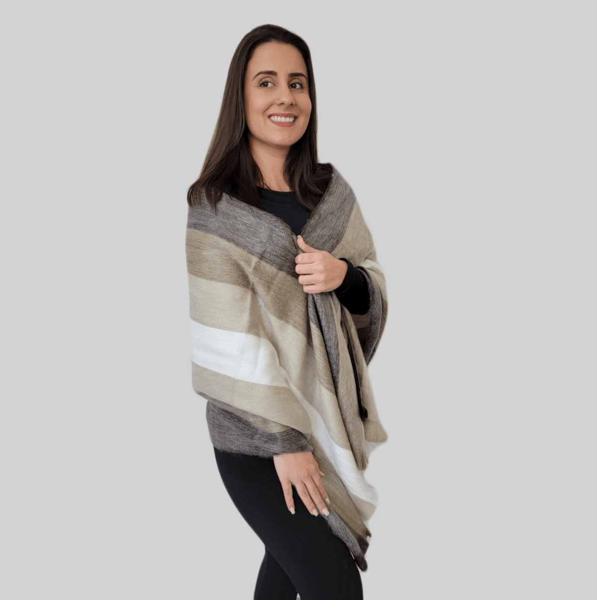 Condor Alpaca Wool Shawl