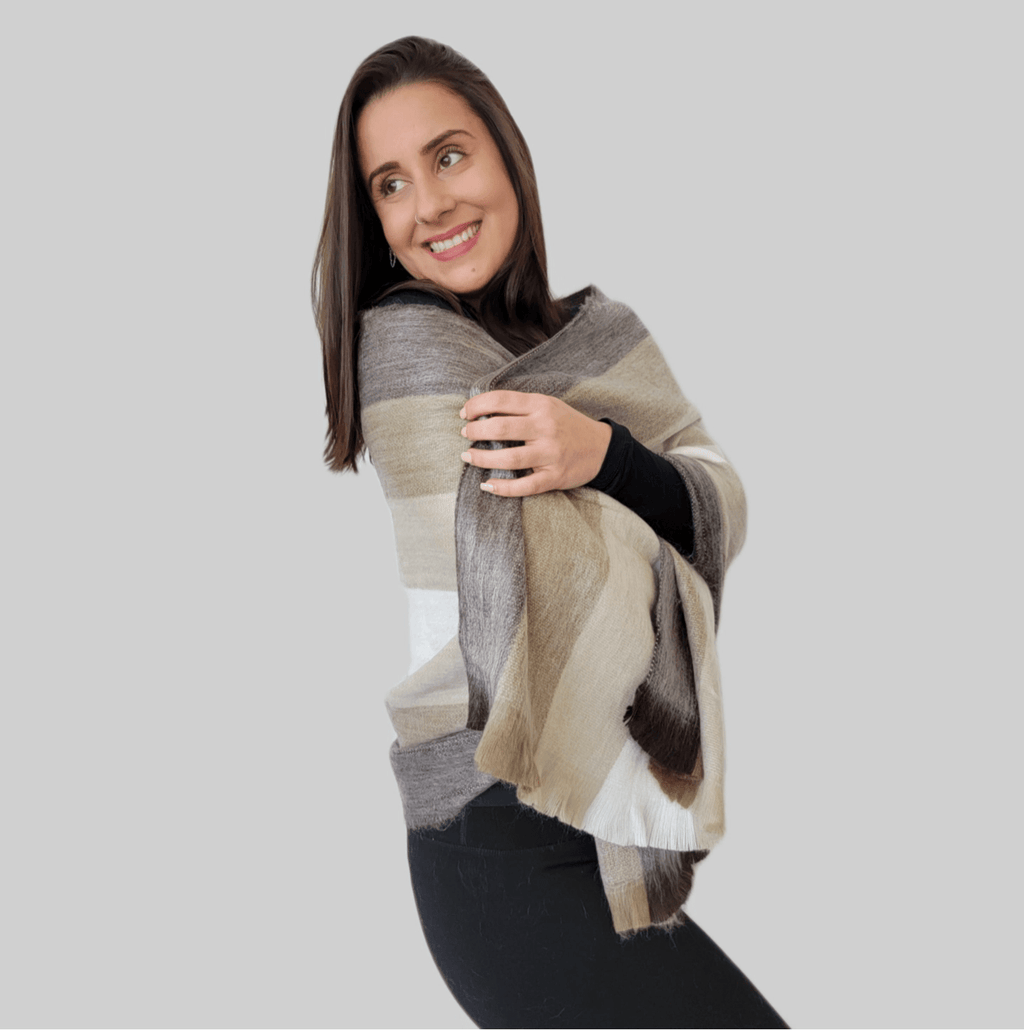 Condor Alpaca Wool Shawl