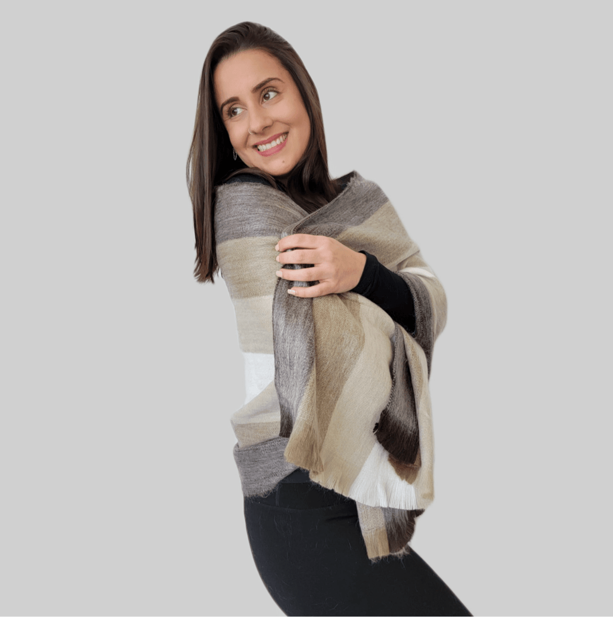 Condor Alpaca Wool Shawl