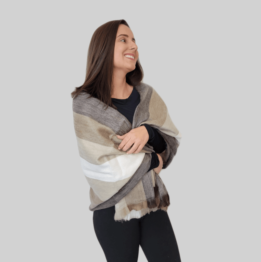 Condor Alpaca Wool Shawl