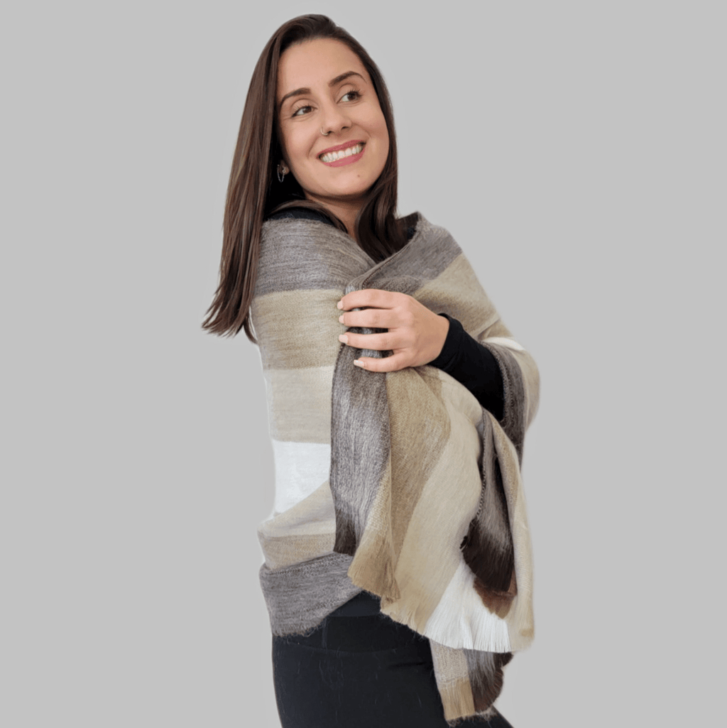 Condor Alpaca Wool Shawl