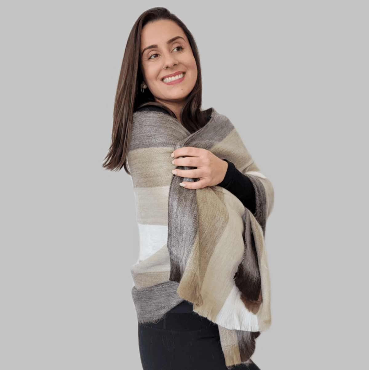 Condor Alpaca Wool Shawl