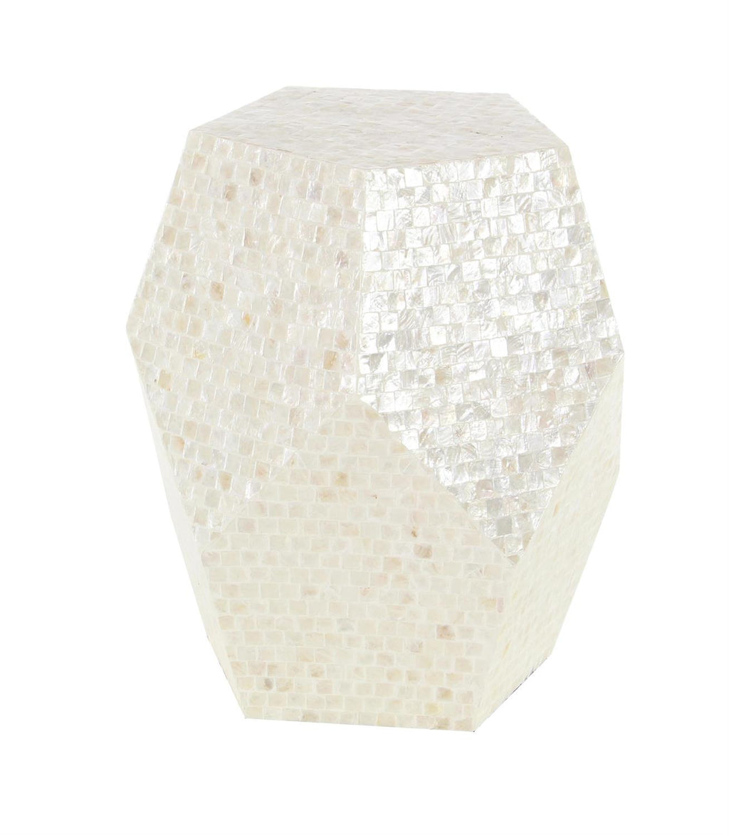 Mother of Pearl Shell Accent Table