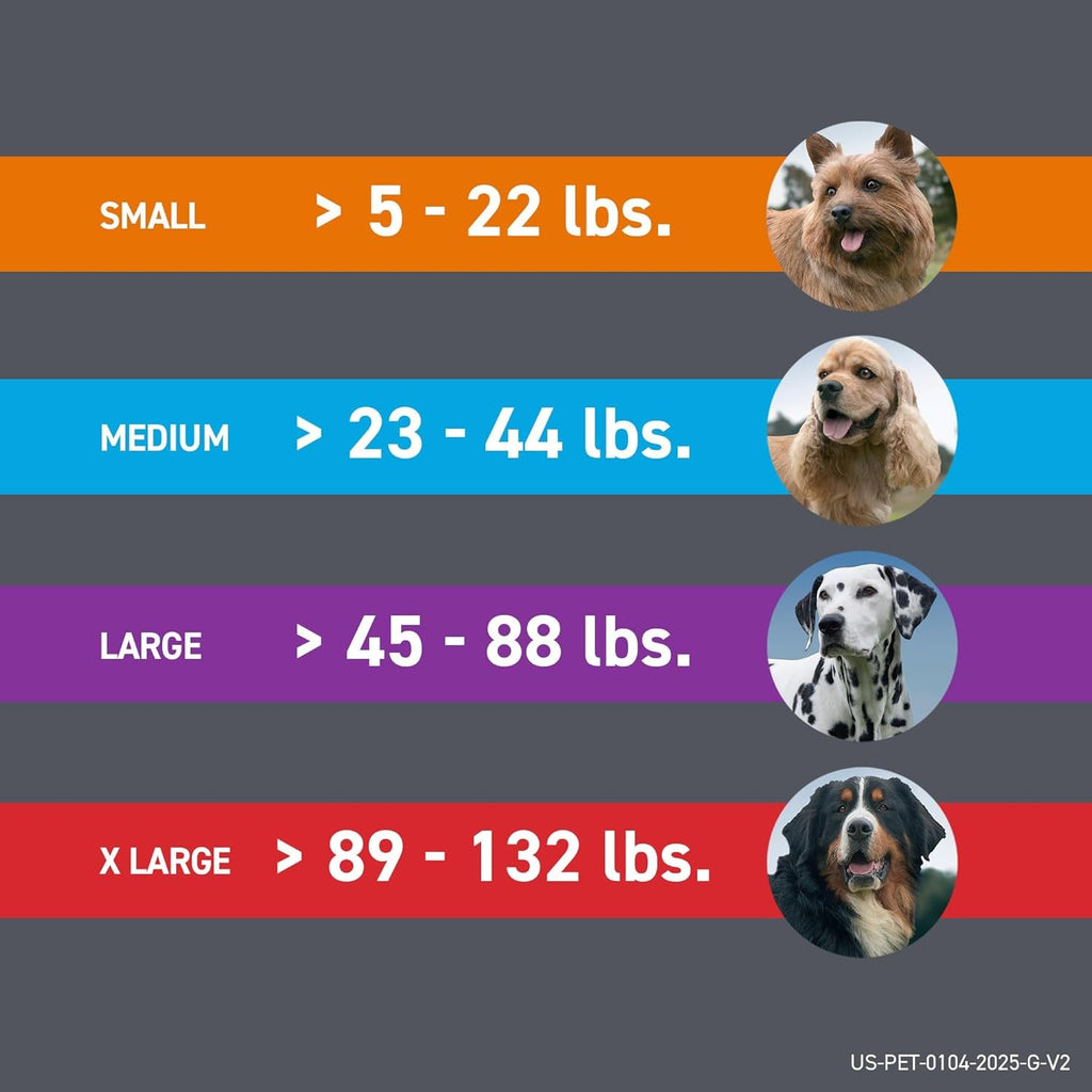 Frontline Shield Flea & Tick Treatment for Dogs 5–10 lbs – 3 Month Supply