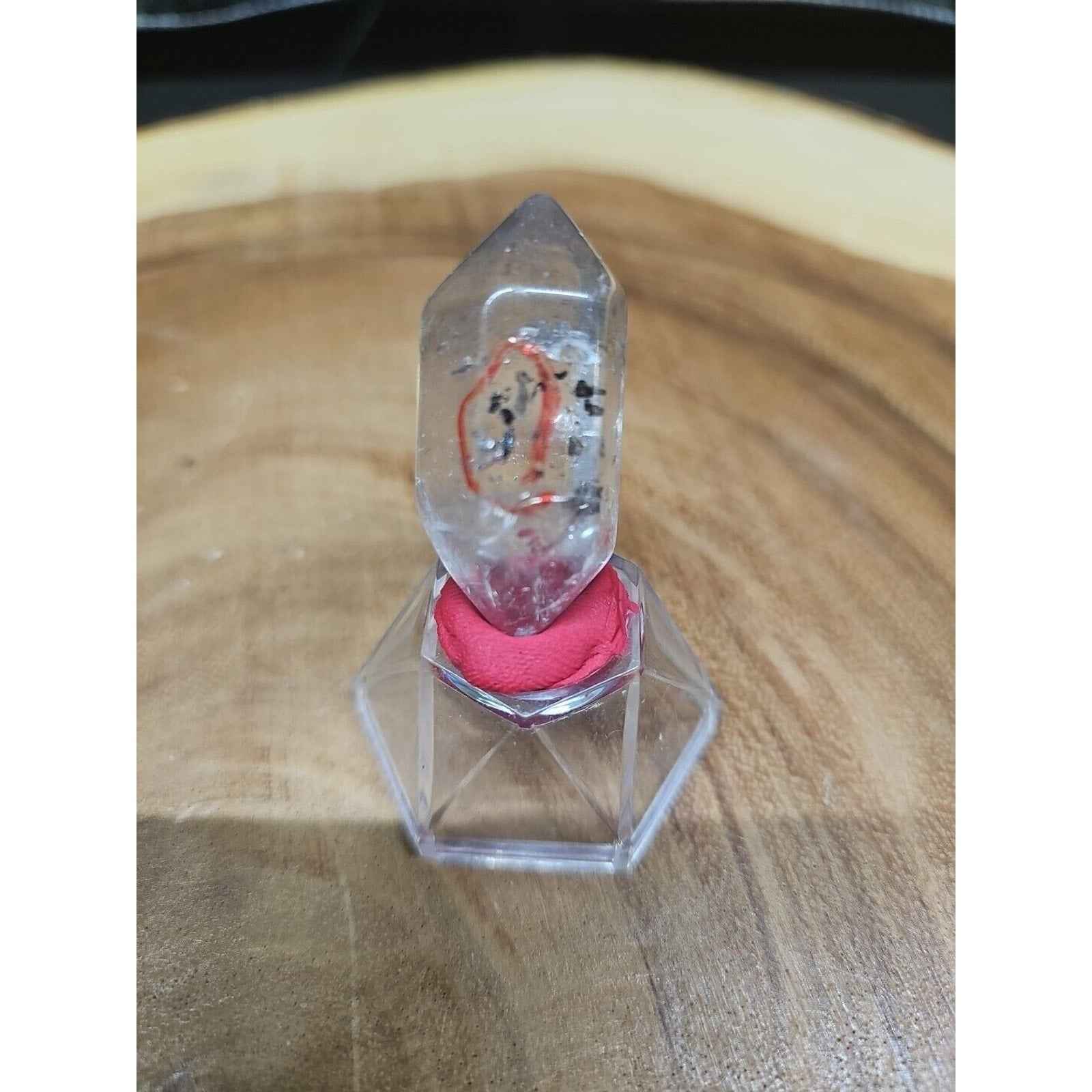 Clear Quartz Crystal Point with Stand — 19g | Natural Stone from Brazil