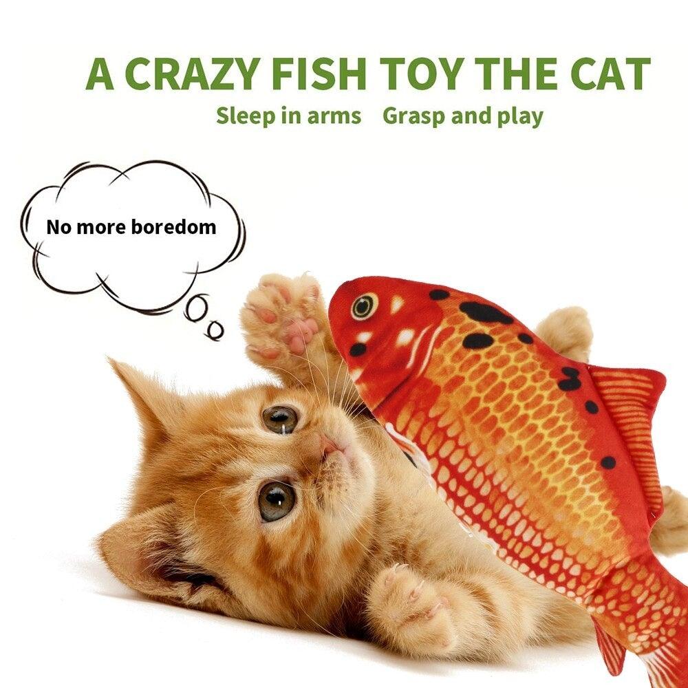 Electric Flopping Fish Cat Toy