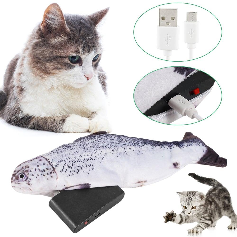 Electric Flopping Fish Cat Toy