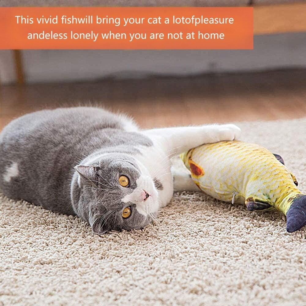 Electric Flopping Fish Cat Toy