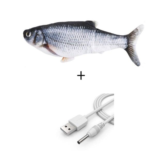 Electric Flopping Fish Cat Toy