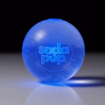 Strobe Light-Up Floating Dog Ball