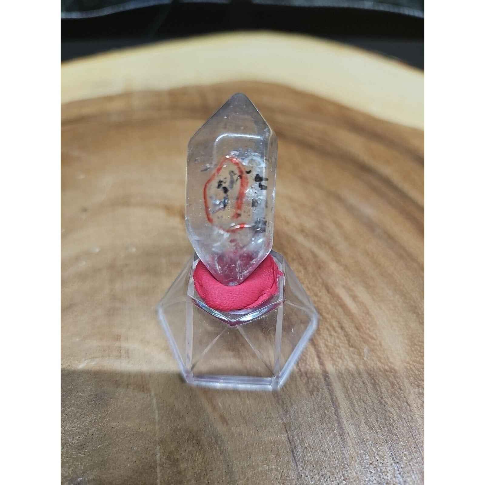 Clear Quartz Crystal Point with Stand — 19g | Natural Stone from Brazil
