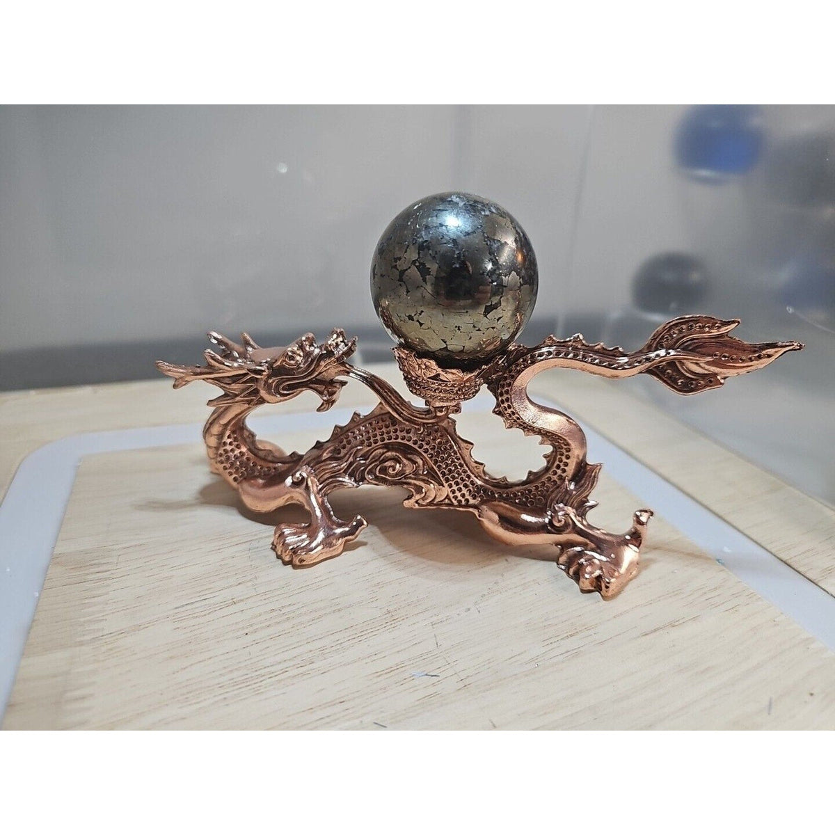 Chalcopyrite Crystal Sphere