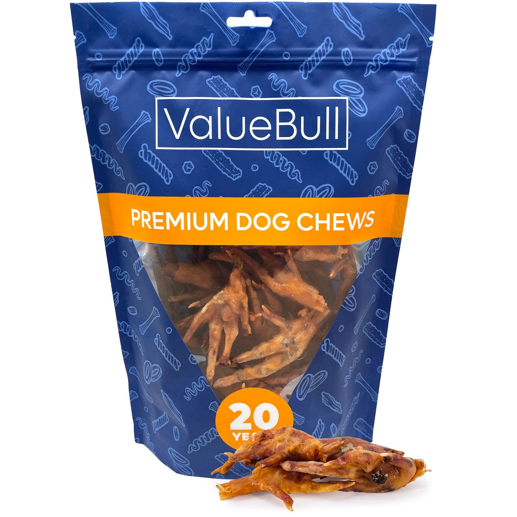 Chicken Feet Dog Treats - 25 Count