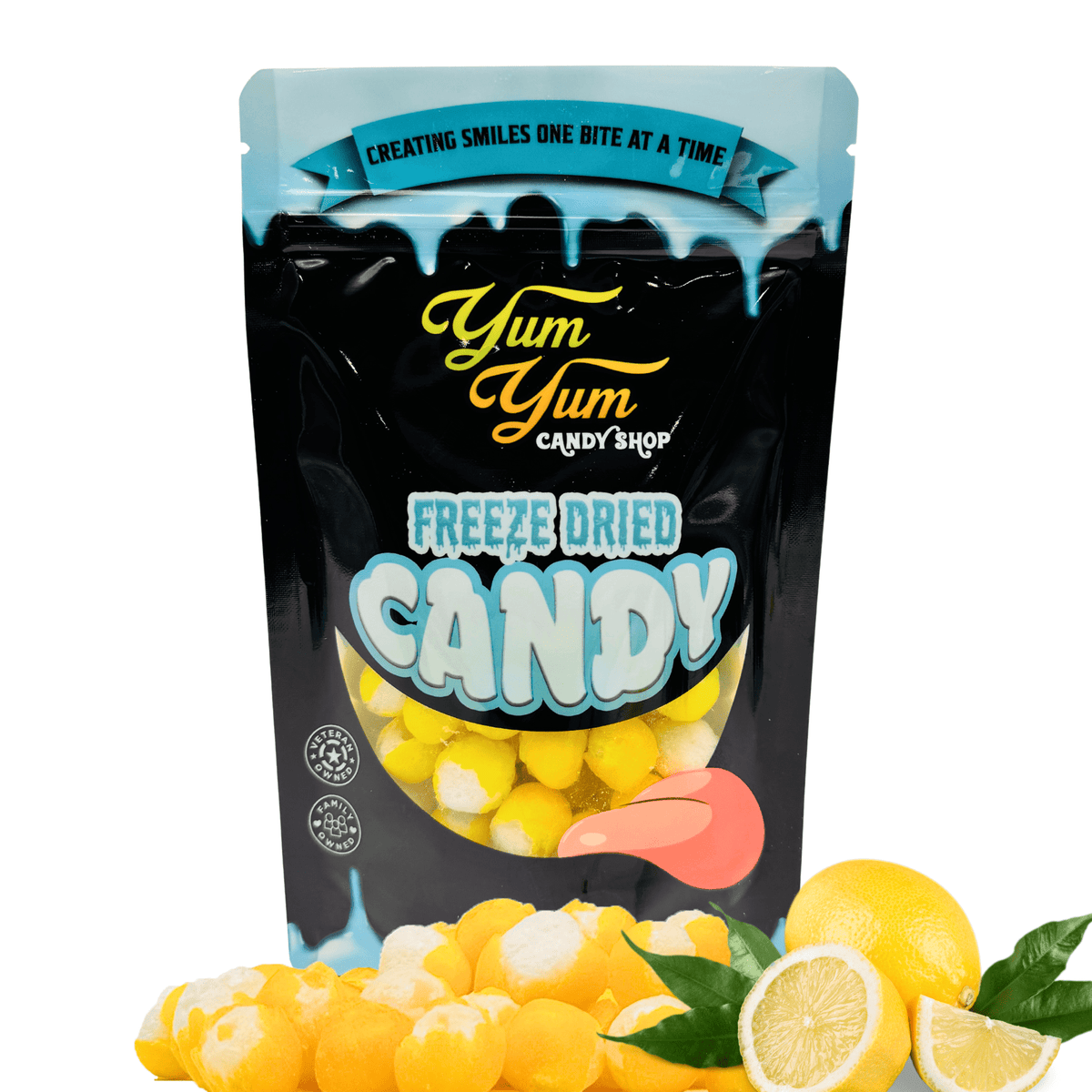 Freeze-Dried Lemon Balls