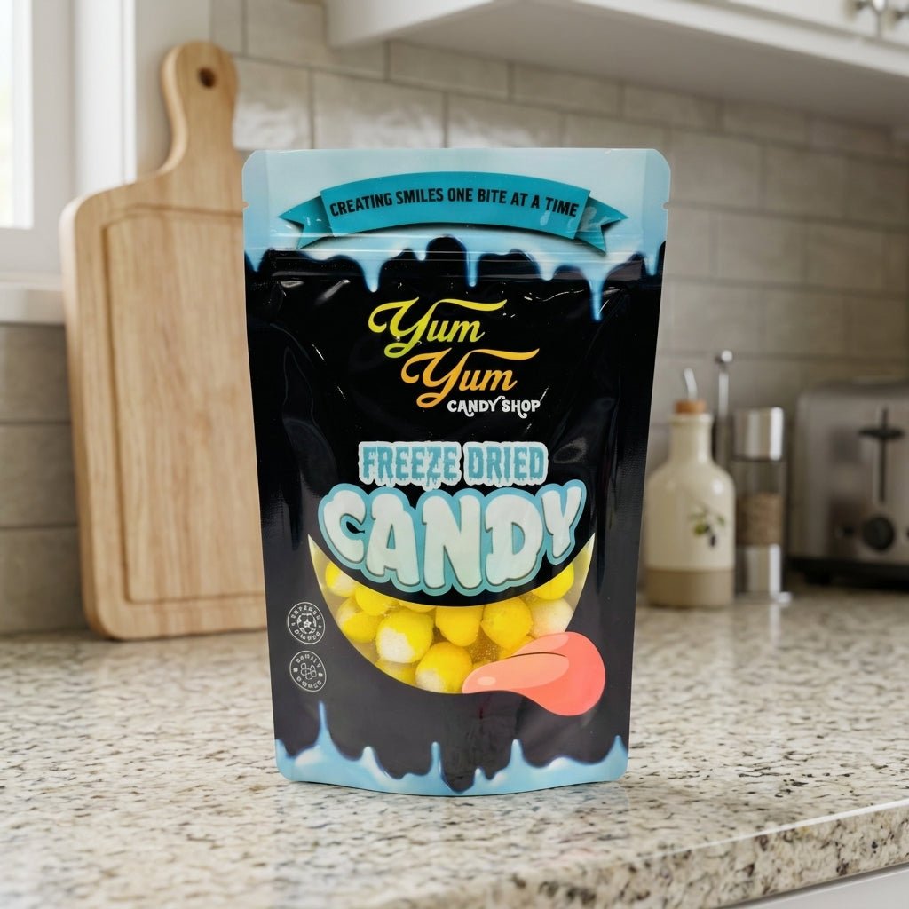 Freeze-Dried Lemon Balls