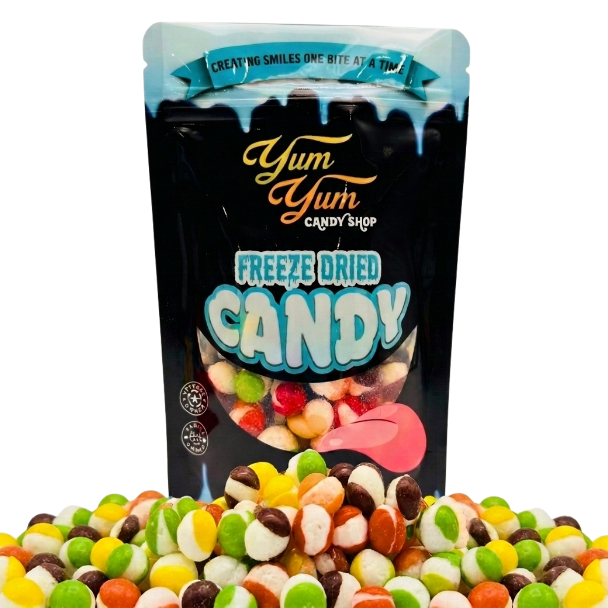 Freeze-Dried Rainbow Krunchies – Crunchy Candy Bites