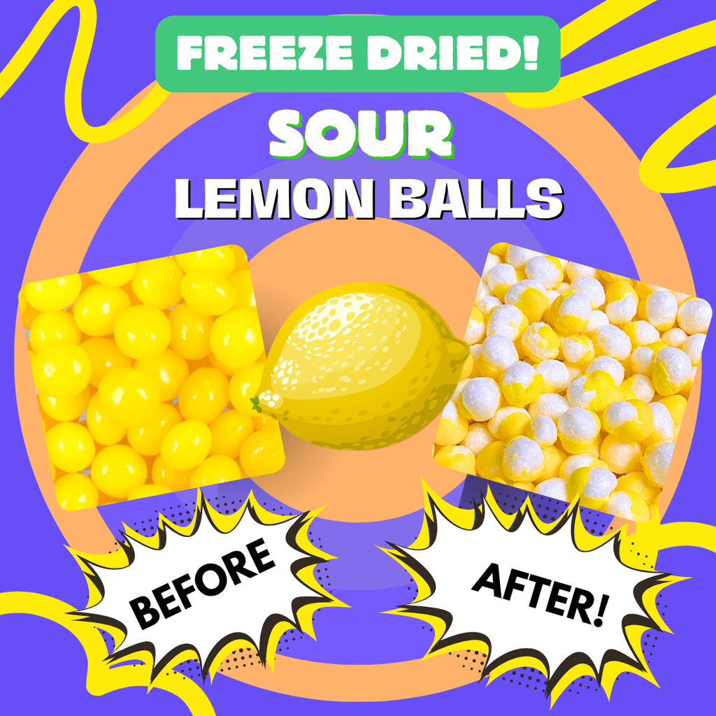 Freeze-Dried Lemon Balls