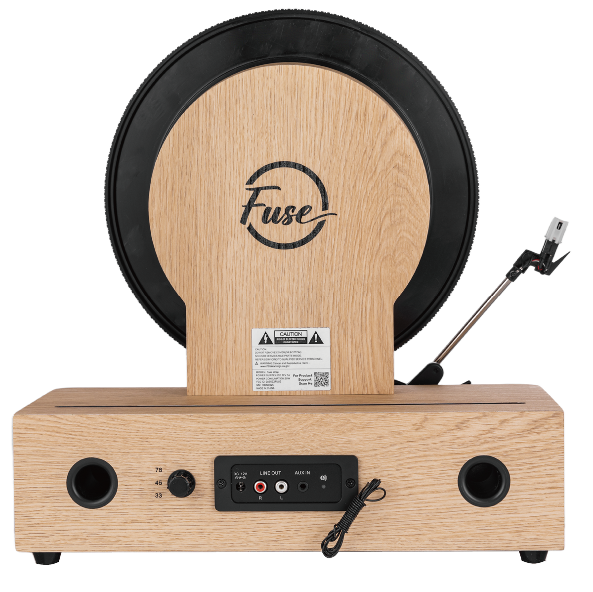 Vertical Vinyl Record Player