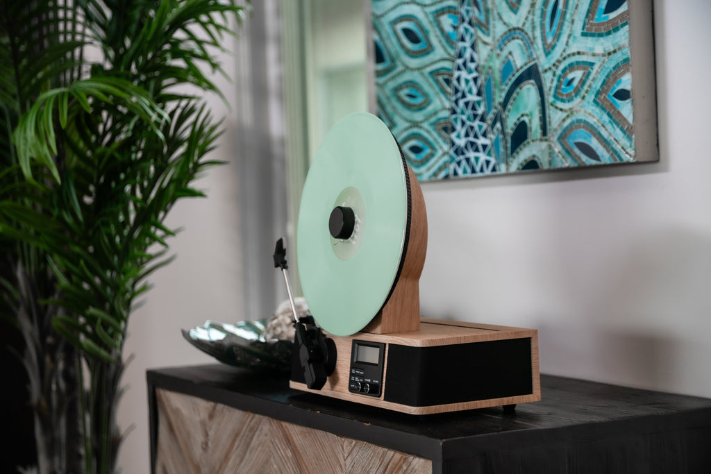Vertical Vinyl Record Player