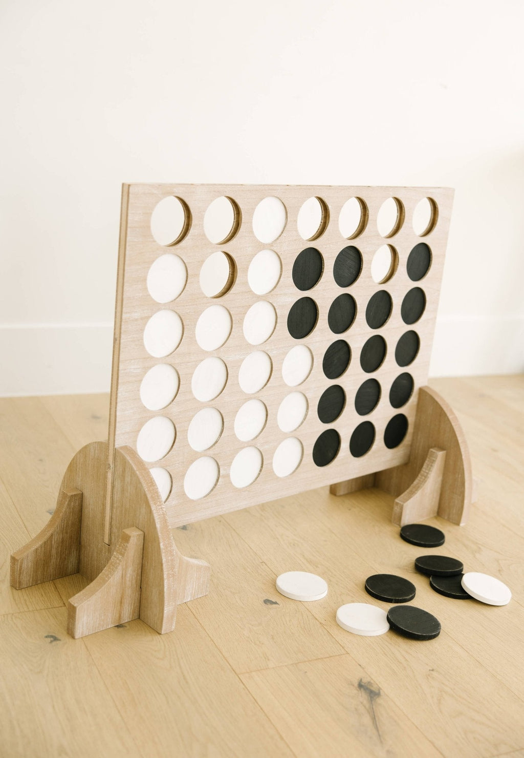 Giant Wooden Connect 4 Game Set