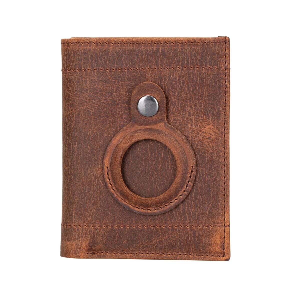TORONATA Glendo Leather Wallet with AirTag Slot
