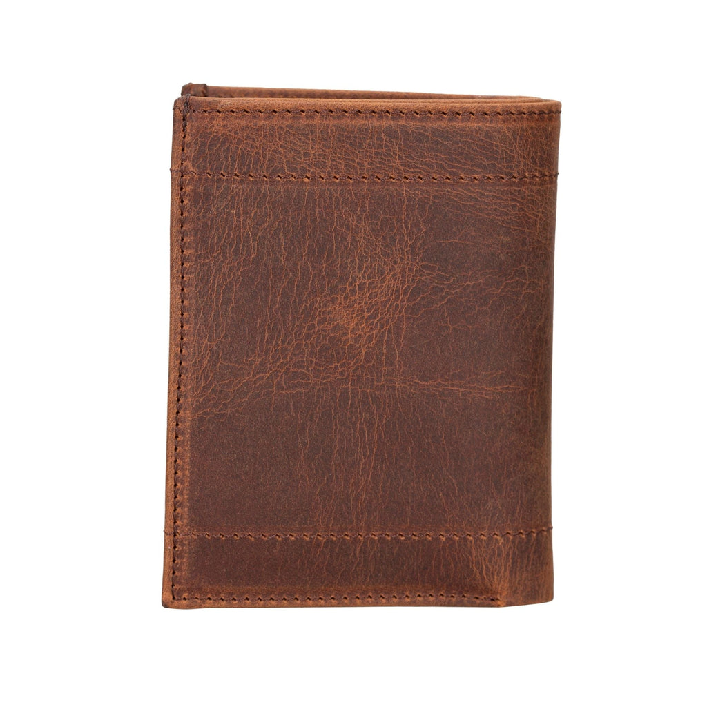 TORONATA Glendo Handcrafted Calfskin Leather Wallet with Apple AirTag Slot — Unisex