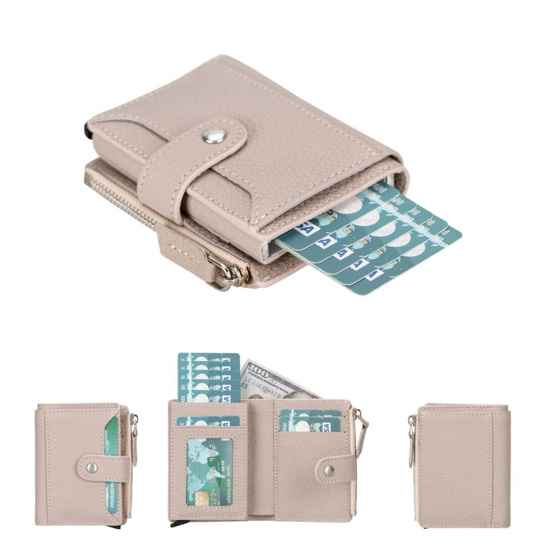 Glenrock Leather Pop-Up Card Holder