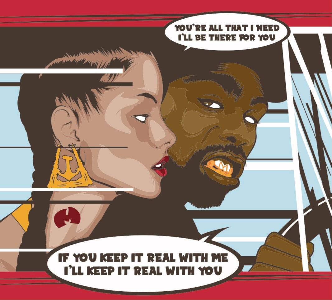 All I Need Graphic T-Shirt – Method Man & Mary J. Blige (Richmond Hood Company)