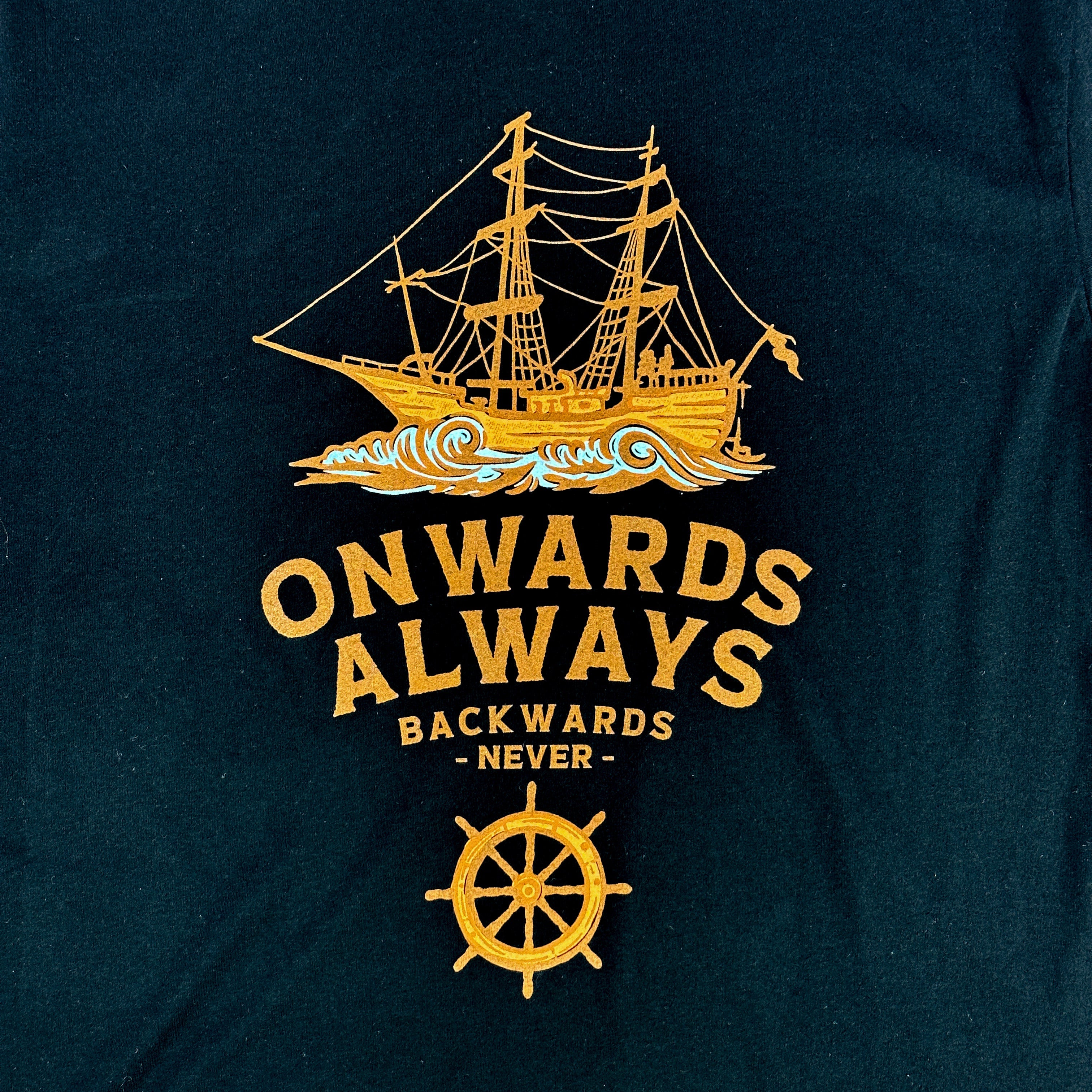 Onwards Always T-Shirt — Black