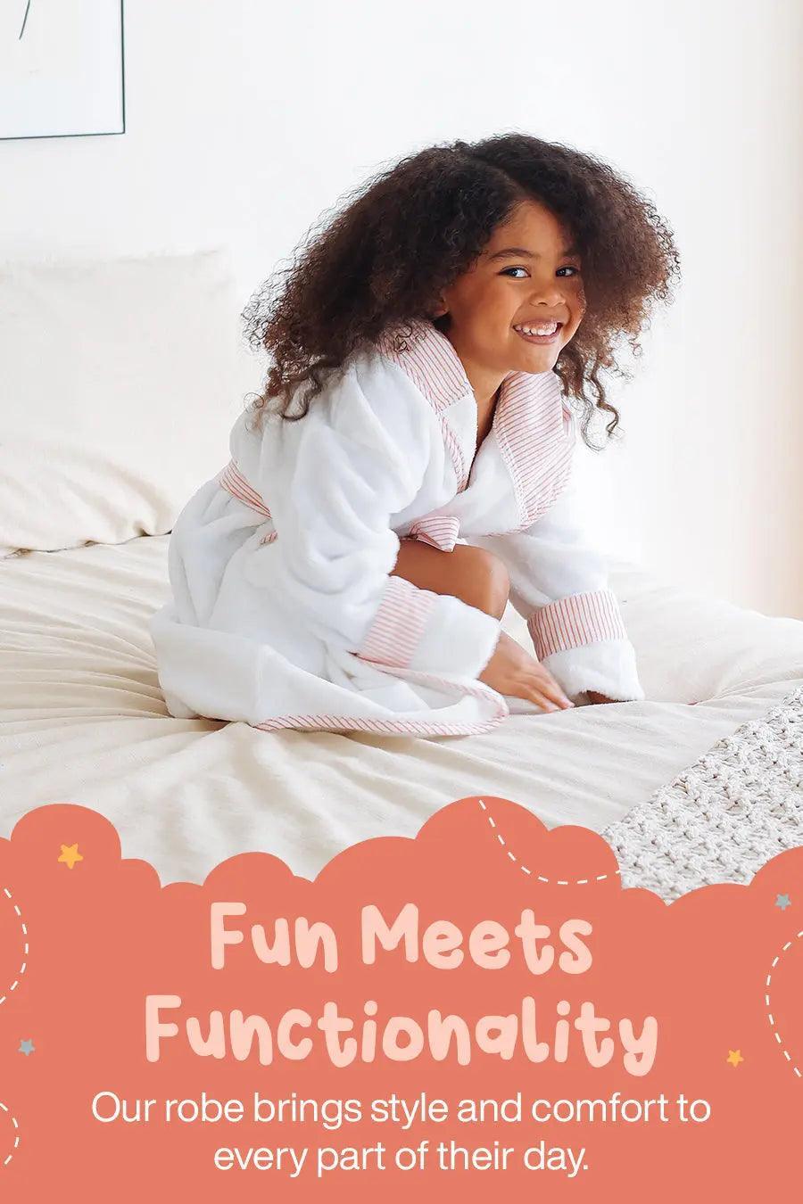 Kids Plush Robe – Ultra Soft, Safe & Cozy