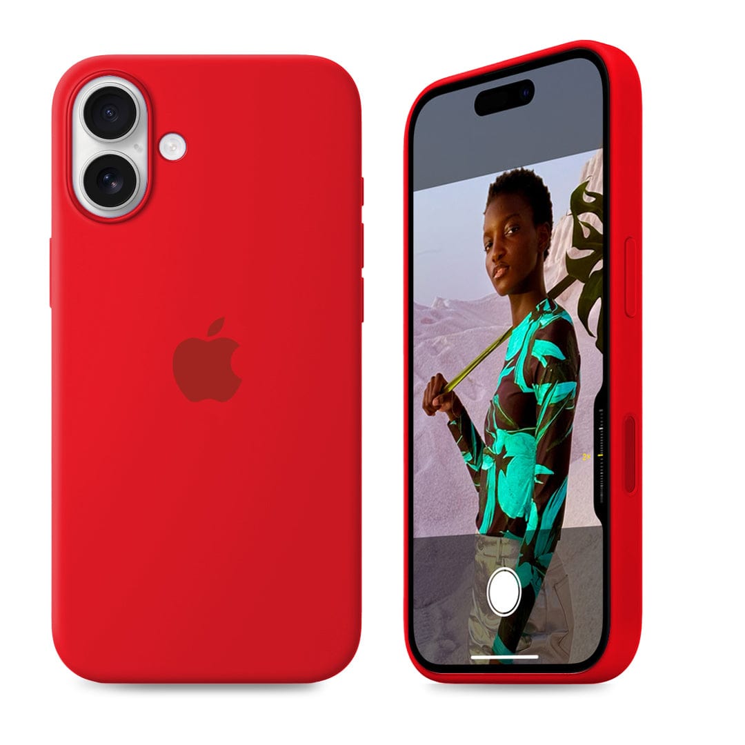 iPhone Silicone Case – Red